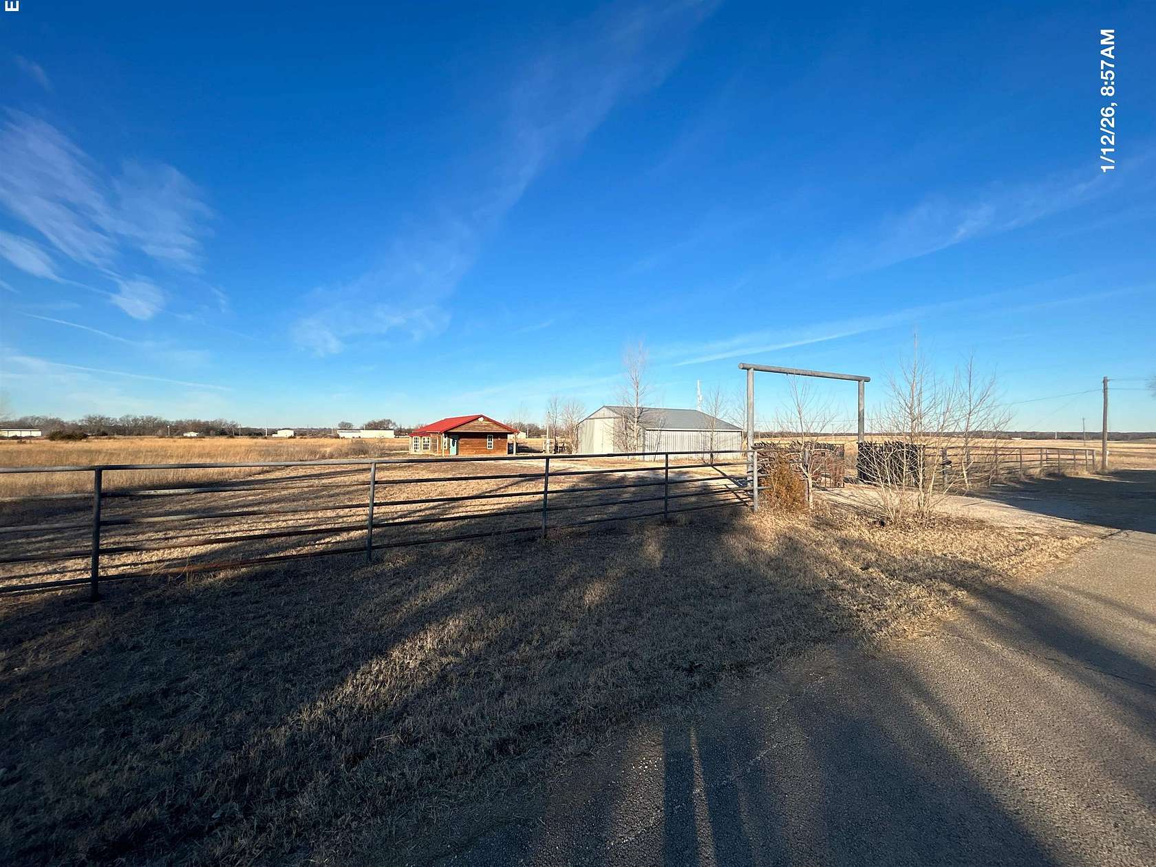 5 Acres of Residential Land with Home for Sale in Cherryvale, Kansas