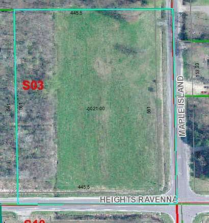5.56 Acres of Commercial Land for Sale in Ravenna, Michigan