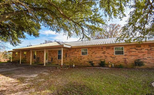5 Acres of Land with Home for Sale in Reklaw, Texas