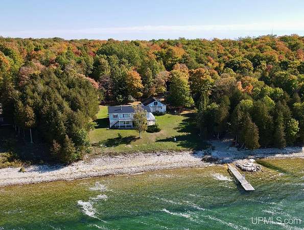 3 Acres of Land with Home for Sale in Garden, Michigan