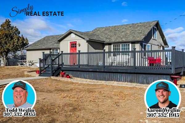 20.5 Acres of Land with Home for Sale in Chugwater, Wyoming