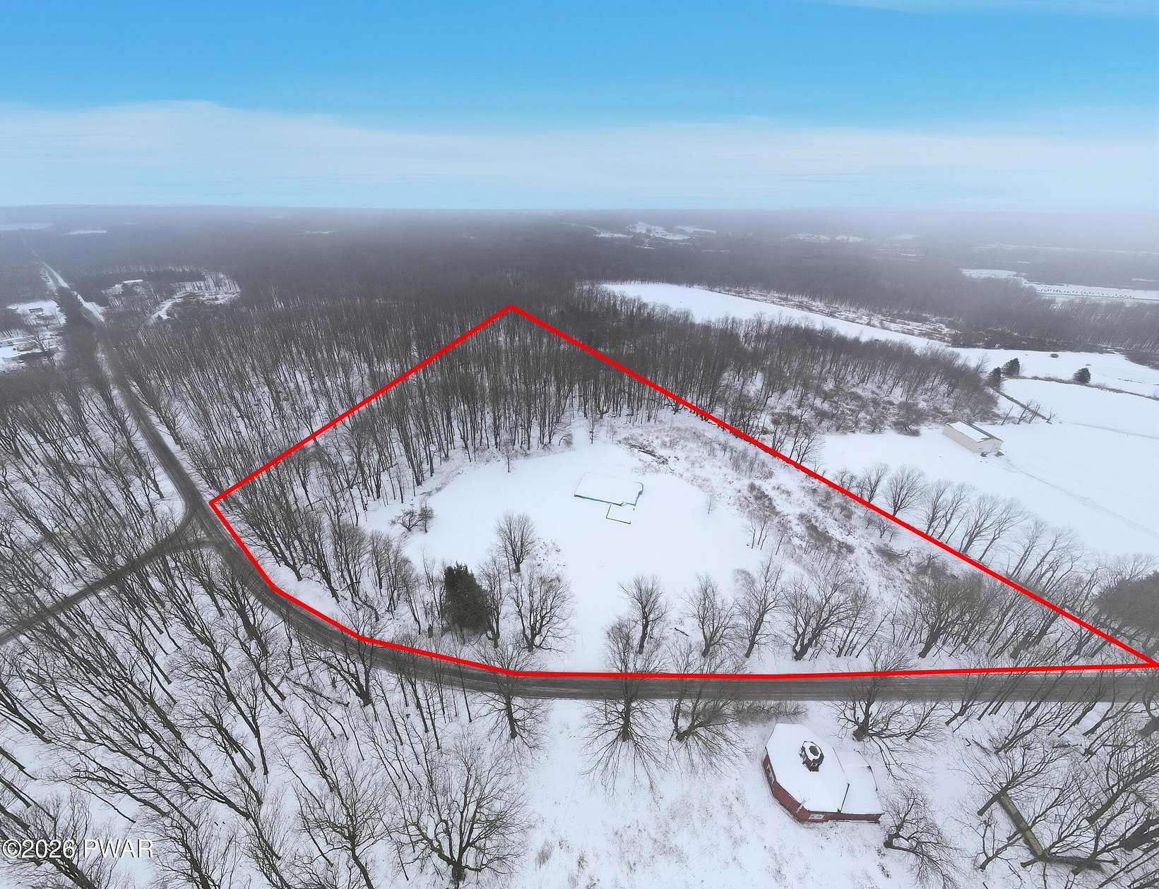 12.6 Acres of Recreational Land for Sale in Thompson, Pennsylvania