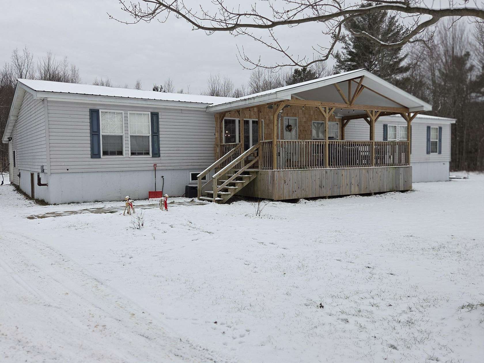 8.7 Acres of Residential Land with Home for Sale in Brushton, New York