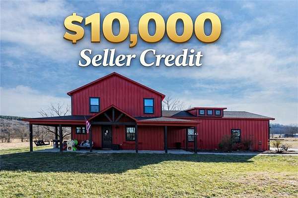 6 Acres of Land with Home for Sale in Fayetteville, Arkansas