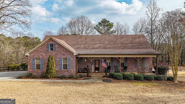 6.6 Acres of Residential Land with Home for Sale in White, Georgia