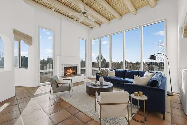 2 Acres of Residential Land with Home for Sale in Santa Fe, New Mexico