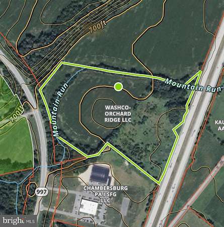 21.9 Acres of Land for Sale in Chambersburg, Pennsylvania