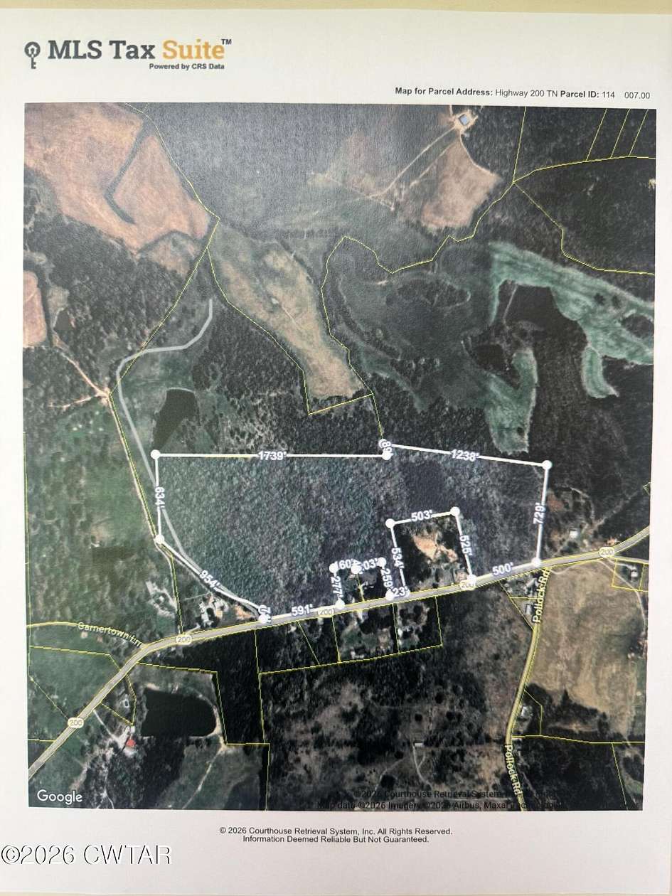 90 Acres of Land for Sale in Luray, Tennessee