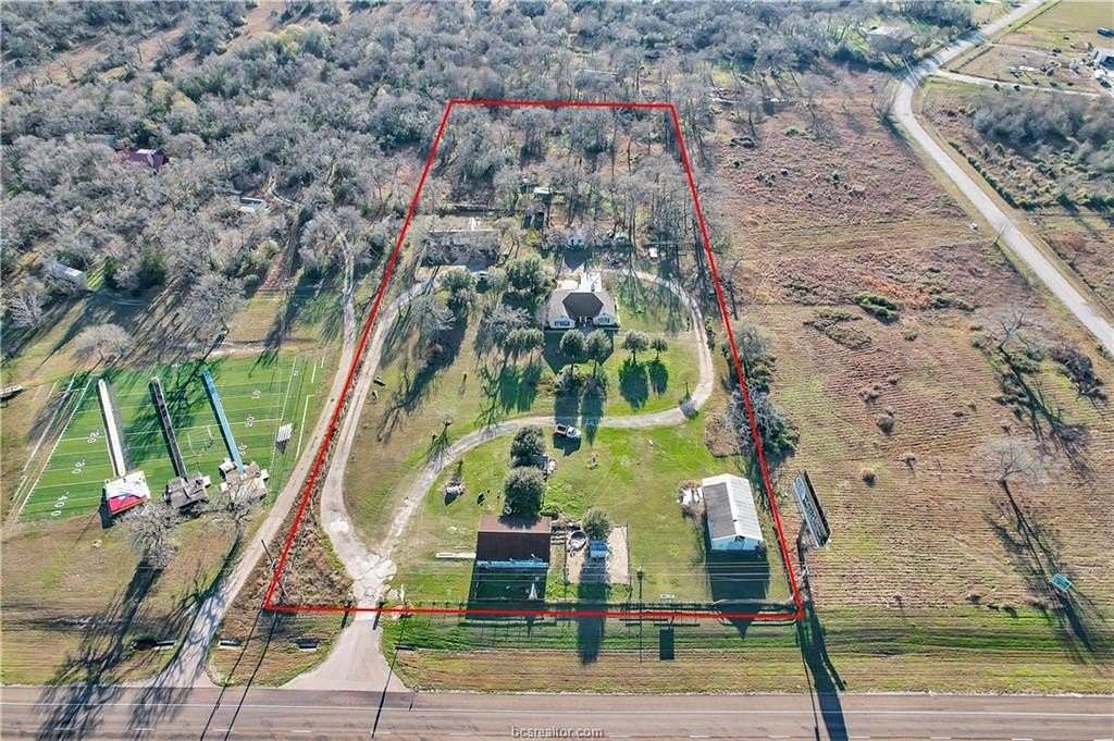 5 Acres of Land with Home for Sale in Navasota, Texas