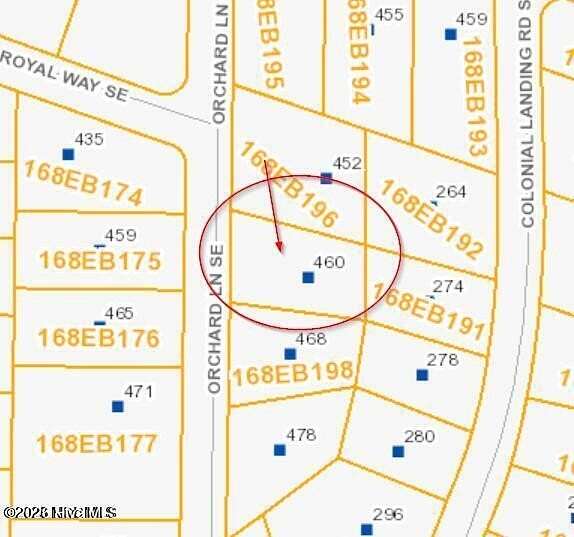 0.44 Acres of Residential Land for Sale in Bolivia, North Carolina