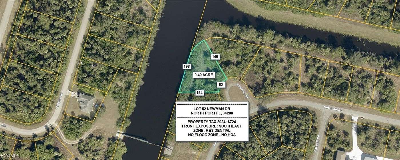 0.4 Acres of Residential Land for Sale in North Port, Florida