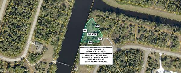 0.4 Acres of Residential Land for Sale in North Port, Florida