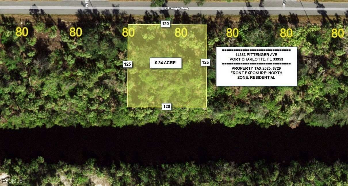 0.34 Acres of Residential Land for Sale in Port Charlotte, Florida