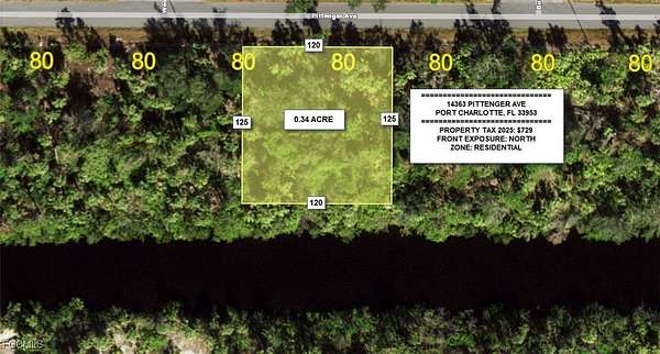 0.34 Acres of Residential Land for Sale in Port Charlotte, Florida