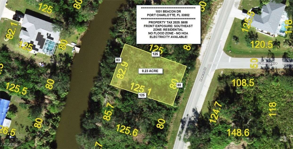 0.23 Acres of Land for Sale in Port Charlotte, Florida