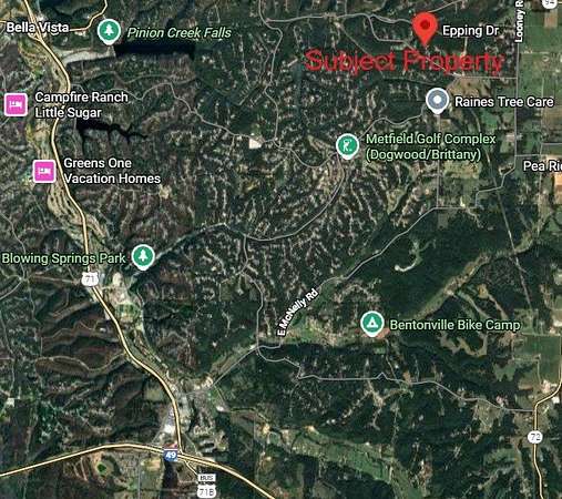 0.96 Acres of Residential Land for Sale in Bella Vista, Arkansas