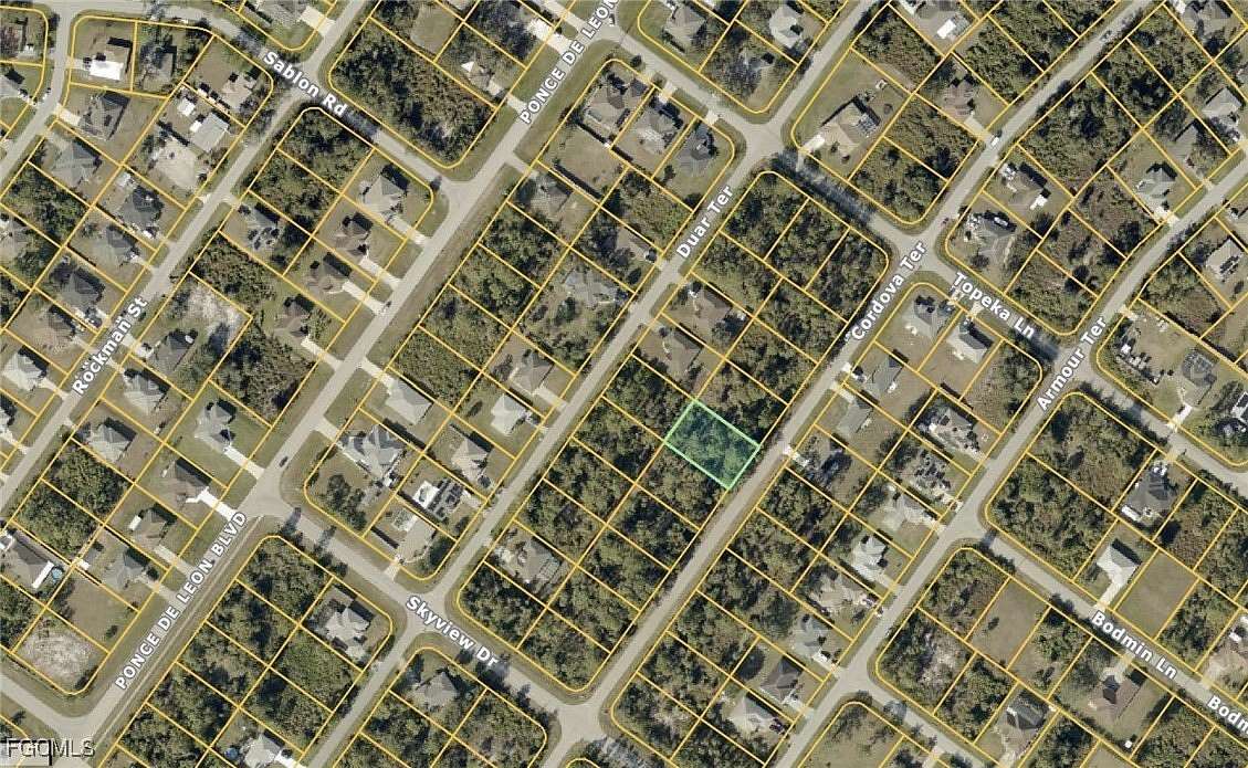 0.23 Acres of Residential Land for Sale in North Port, Florida