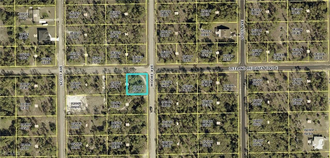 0.25 Acres of Residential Land for Sale in Lehigh Acres, Florida