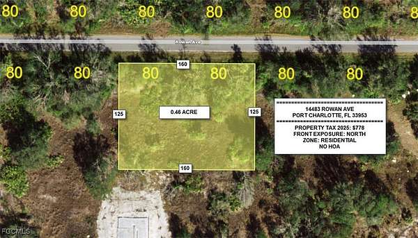 0.46 Acres of Land for Sale in Port Charlotte, Florida