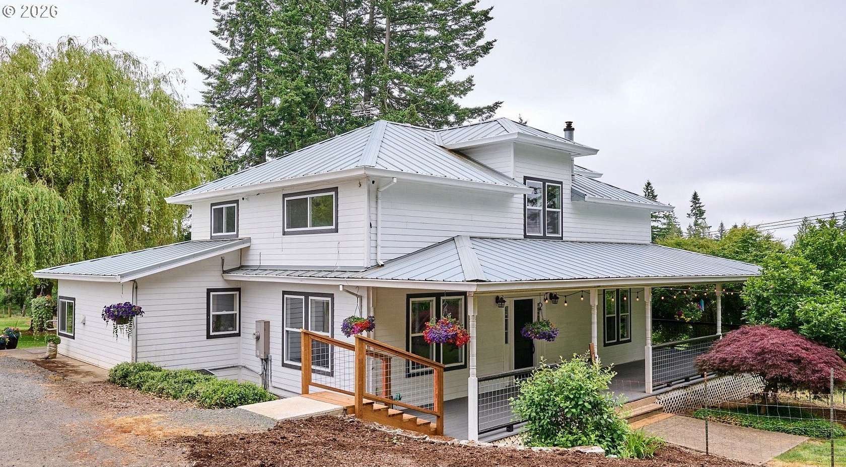 4.8 Acres of Residential Land with Home for Sale in Beavercreek, Oregon