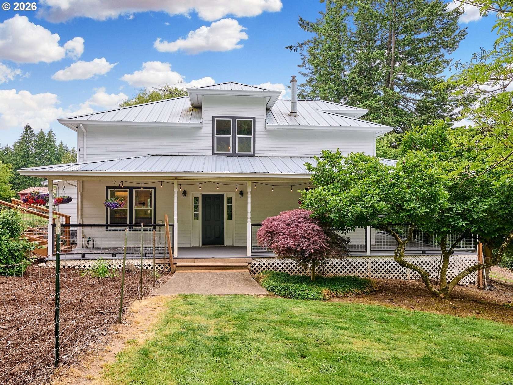 4.8 Acres of Land with Home for Sale in Beavercreek, Oregon