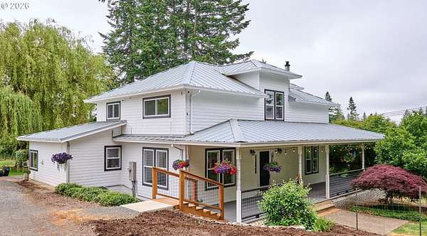 4.8 Acres of Residential Land with Home for Sale in Beavercreek, Oregon