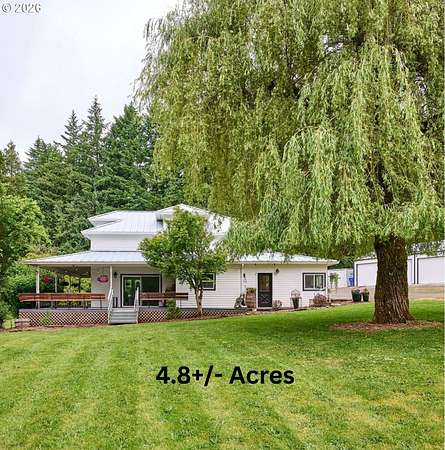 4.8 Acres of Land with Home for Sale in Beavercreek, Oregon
