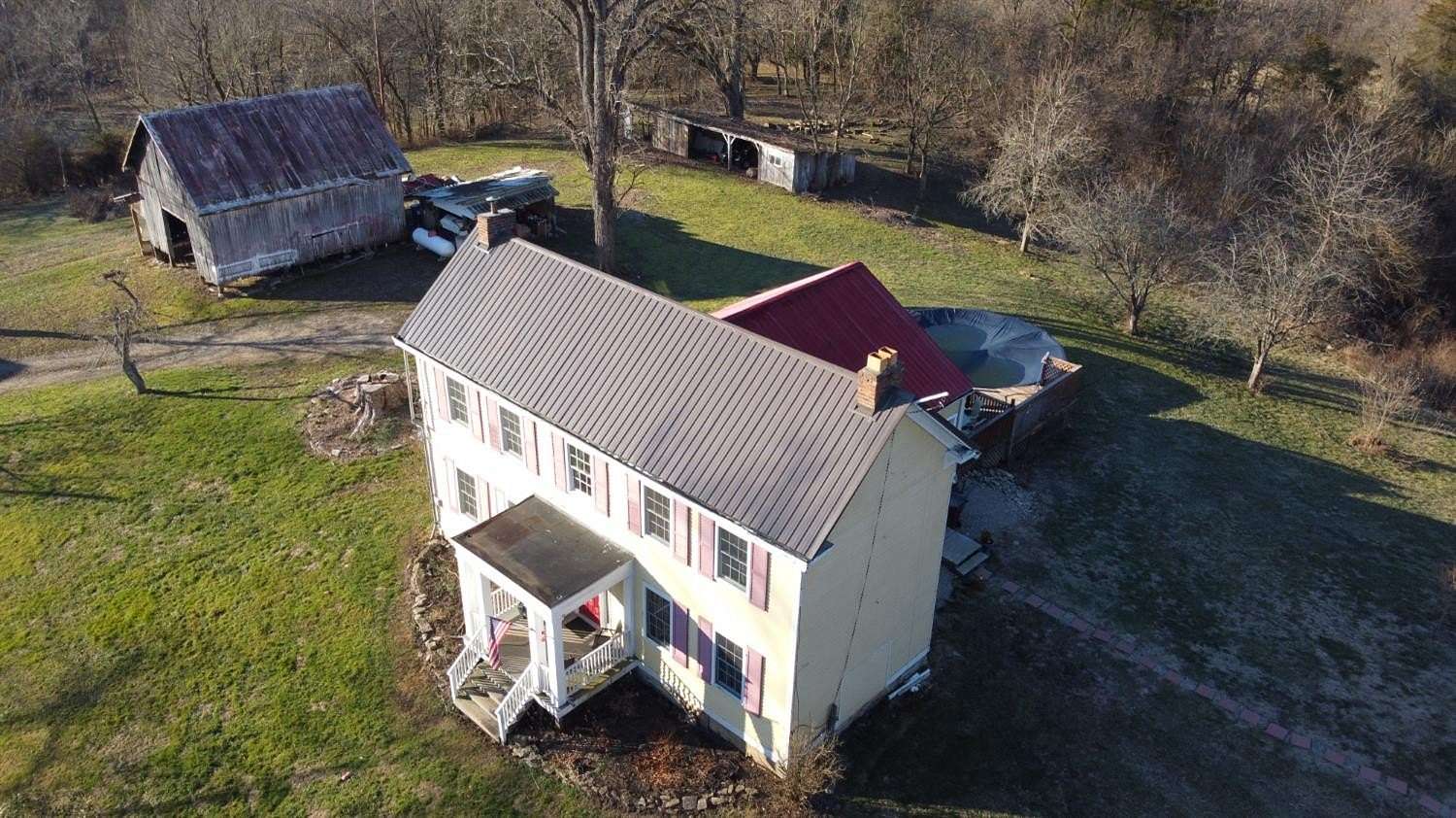 10.1 Acres of Land with Home for Sale in Patriot, Indiana