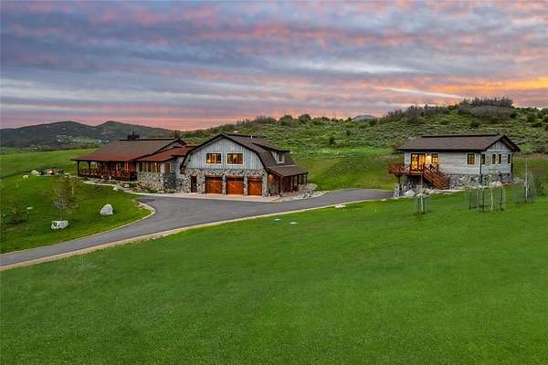 6.78 Acres of Land with Home for Sale in Steamboat Springs, Colorado