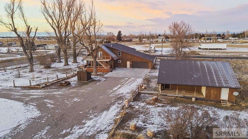 2.8 Acres of Residential Land with Home for Sale in Rigby, Idaho