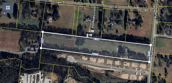 9.4 Acres of Mixed-Use Land for Sale in Columbia, Tennessee