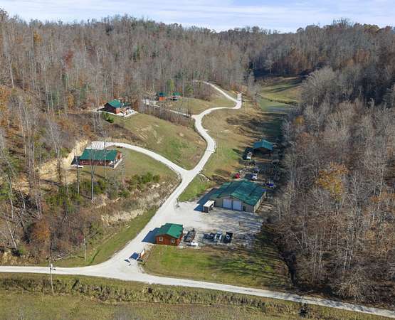 111 Acres of Land with Home for Sale in Campton, Kentucky