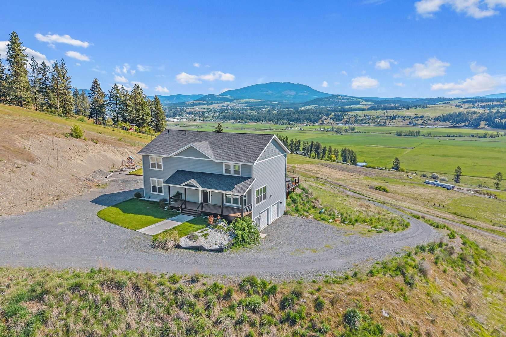 6.6 Acres of Residential Land with Home for Sale in Colville, Washington
