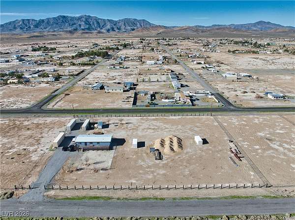 1.9 Acres of Residential Land with Home for Sale in Pahrump, Nevada