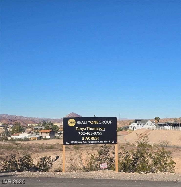 5 Acres of Residential Land for Sale in Henderson, Nevada
