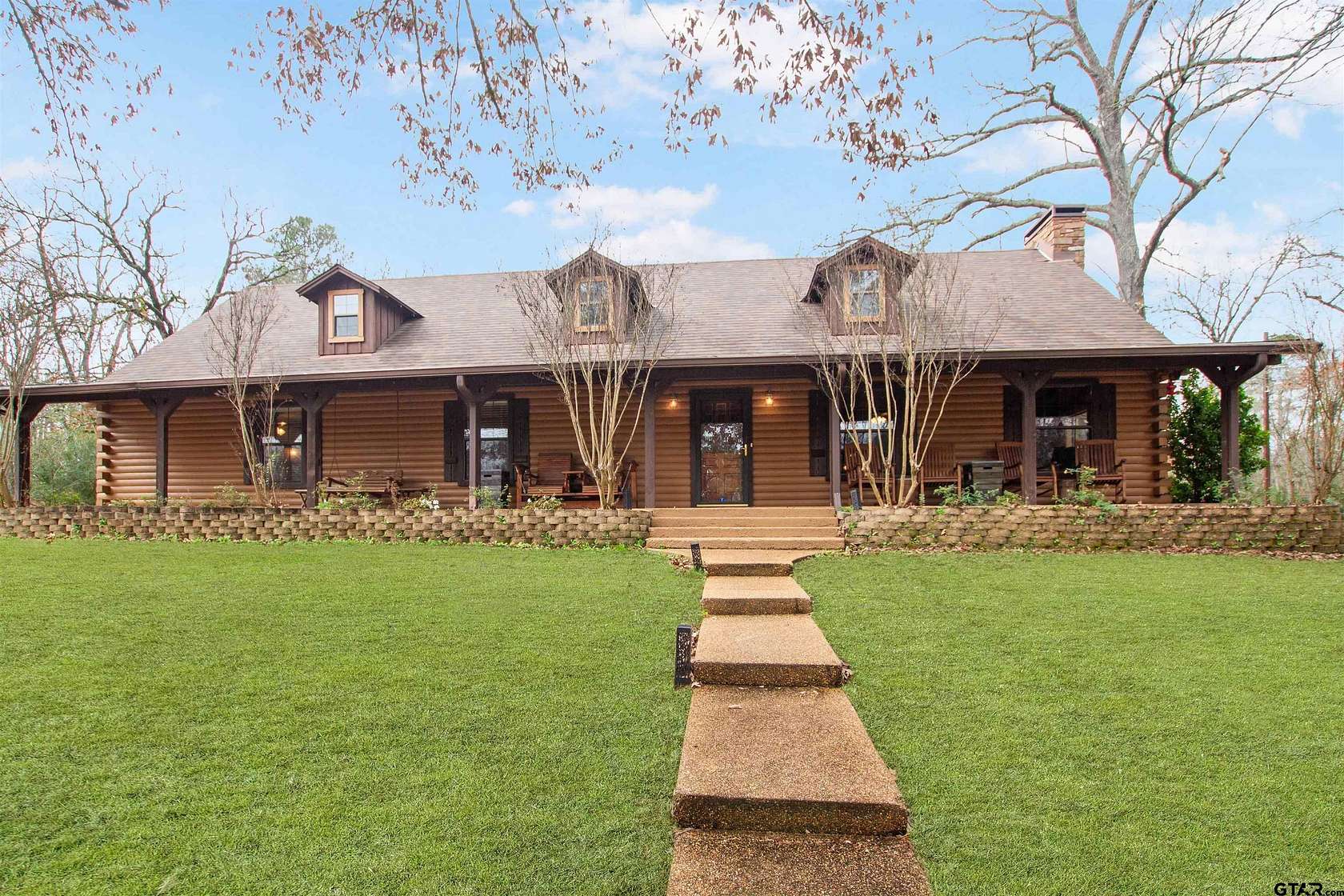 34.6 Acres of Recreational Land with Home for Sale in Gladewater, Texas