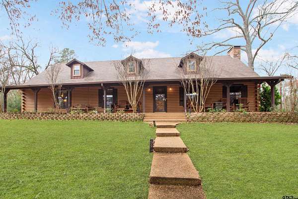 34.6 Acres of Recreational Land with Home for Sale in Gladewater, Texas