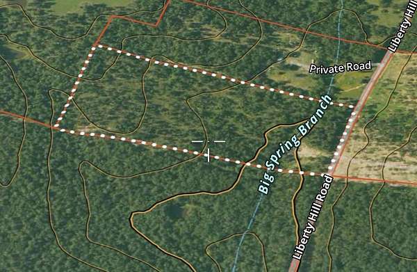 25 Acres of Recreational Land for Sale in Hardy, Arkansas