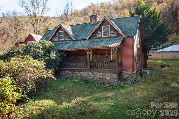31.4 Acres of Land with Home for Sale in Barnardsville, North Carolina
