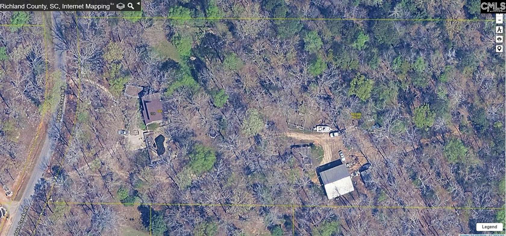 5.69 Acres of Residential Land with Home for Sale in Chapin, South Carolina