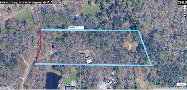 5.69 Acres of Residential Land with Home for Sale in Chapin, South Carolina
