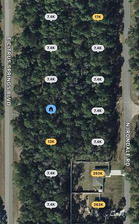 0.34 Acres of Residential Land for Sale in Citrus Springs, Florida