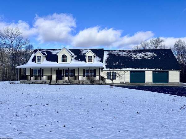 40.3 Acres of Land with Home for Sale in Belington, West Virginia