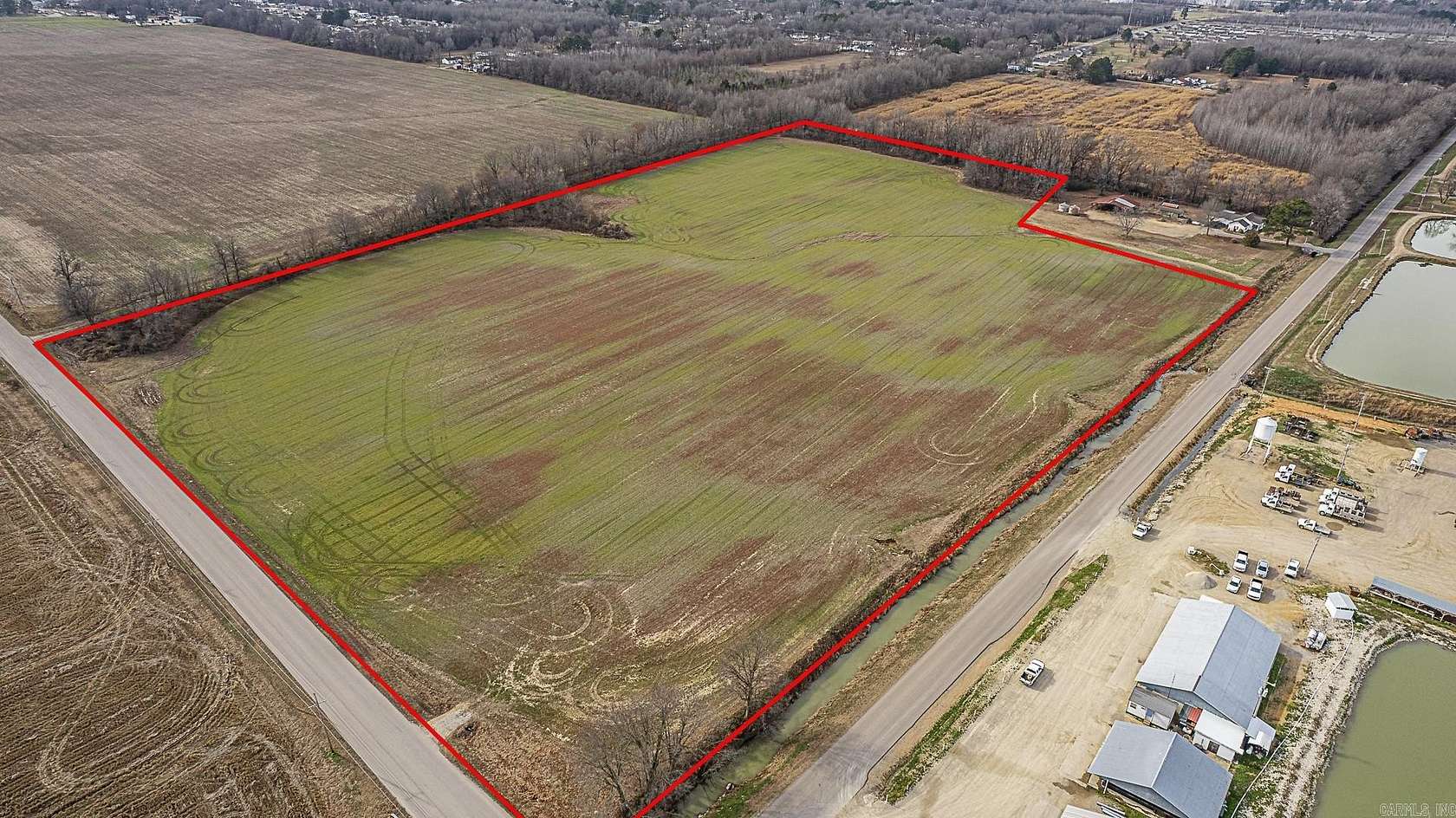 26.4 Acres of Agricultural Land for Sale in Paragould, Arkansas