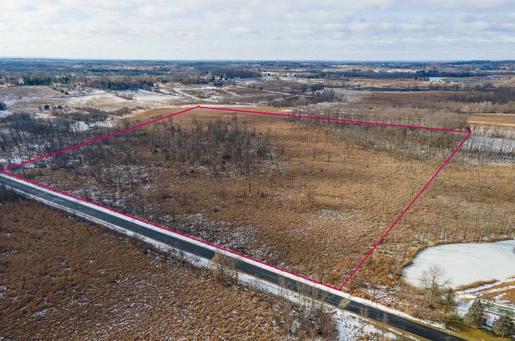 40 Acres of Recreational Land for Sale in Hortonville, Wisconsin