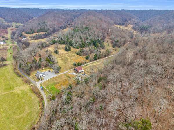 36 Acres of Agricultural Land with Home for Sale in Petersburg, Tennessee