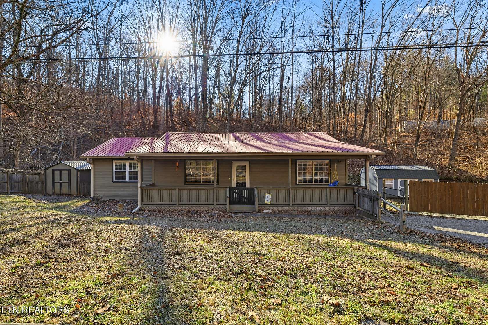 2 Acres of Residential Land with Home for Sale in Powell, Tennessee