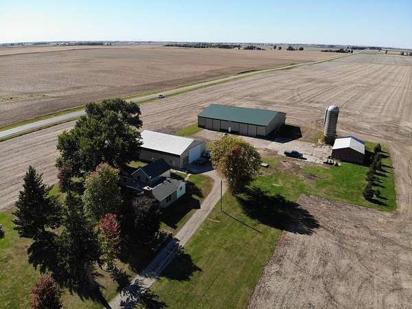 10 Acres of Land with Home for Sale in DeKalb, Illinois