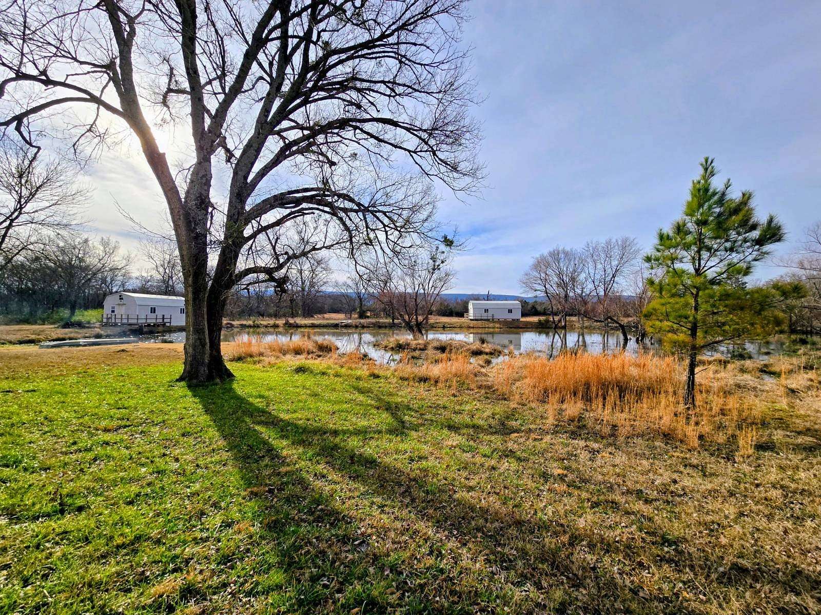 40 Acres of Recreational Land with Home for Sale in Albion, Oklahoma