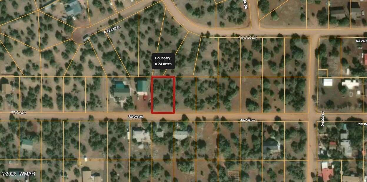 0.23 Acres of Residential Land for Sale in Show Low, Arizona